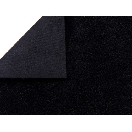 Velkro, velcro textilie černá, smyčky, látka, metráž 210g/m2 polyamid